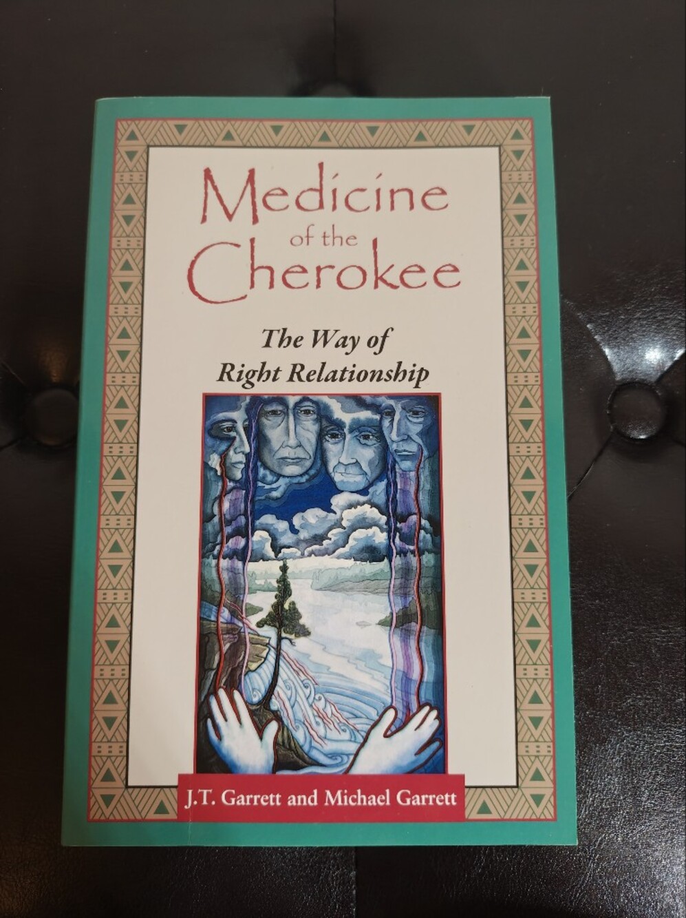 Medicine of the Cherokee by J.T. Garrett & Michael Garrett - Teal Cover